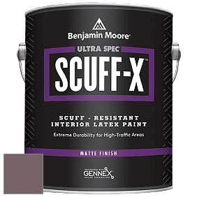Benjamin Moore 484 Ultra Spec SCUFF-X Interior Matte Finish краска цвет 1449 Pinch of Spice
