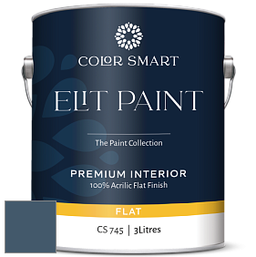 COLOR SMART CS 745 ELIT PAINT глубокоматовая моющаяся краска цвет 1680 Hudson Bay