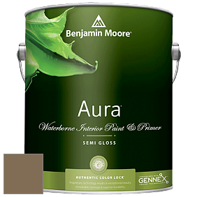 Benjamin Moore Aura 528 Waterborne Interior Semi-gloss Finish краска цвет 238 Urban Legend