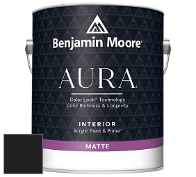 Benjamin Moore Aura 522 Interior Paint - Matte краска цвет RAL 8022 