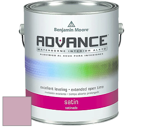 Benjamin Moore 792 Advance Interior Paint-Satin эмаль цвет 2082-50 Damask Rose