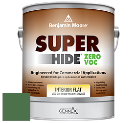 Benjamin Moore 355 Super Hide Zero Voc Interior Flat краска цвет 2036-10 Cat's Eye