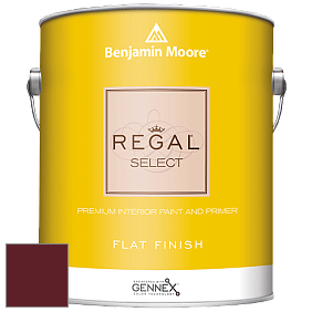 Benjamin Moore 547 Regal Select Waterborne Interior Flat Finish краска цвет RAL 3005 
