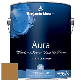 Benjamin Moore Aura 524 Waterborne Interior Eggshell Finish краска цвет 2160-10 Caramel Corn