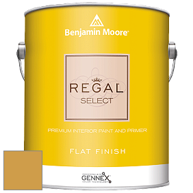 Benjamin Moore 547 Regal Select Waterborne Interior Flat Finish краска цвет 294 Golden Bounty
