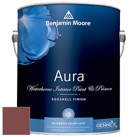 Benjamin Moore Aura 524 Waterborne Interior Eggshell Finish краска цвет 2005-20 Hot Apple Spice