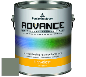 Benjamin Moore 794 Advance Interior Paint-High Gloss глянцевая алкидная эмаль цвет AF-475 