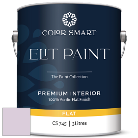 COLOR SMART CS 745 ELIT PAINT глубокоматовая моющаяся краска цвет NCS S 1015-R40B 