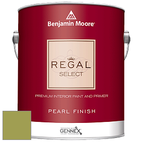 Benjamin Moore 550 Regal Select Waterborne Interior Pearl Finish краска цвет 406 Huntington Green