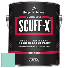 Benjamin Moore 486 Ultra Spec SCUFF-X Interior Satin Finish краска цвет NCS S 1030-B70G 