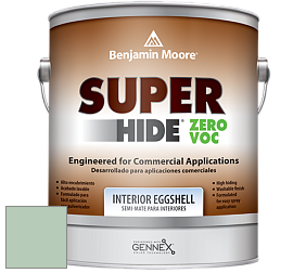 Benjamin Moore 357 Super Hide Zero Voc Interior Eggshell краска цвет 626 Etched Glass