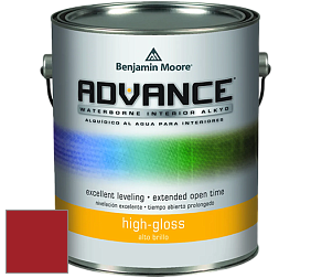 Benjamin Moore 794 Advance Interior Paint-High Gloss глянцевая алкидная эмаль цвет RAL 3001 