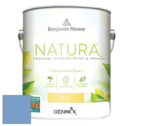 Benjamin Moore 514 Natura Interior Semi-Gloss Finish краска цвет NCS S 2040-R80B 