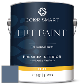 COLOR SMART CS 745 ELIT PAINT глубокоматовая моющаяся краска цвет 832 Blue Heron