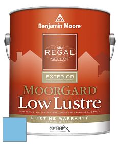 Benjamin Moore W103 Regal Select Exterior Paint-MoorGard Low Lustre Finish краска цвет 2064-50 Costa Rica Blue