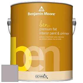 Benjamin Moore Ben W625 Premium Interior Latex Flat краска цвет 1446 Dusk to Dawn