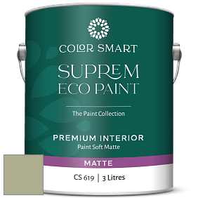 COLOR SMART CS 619 SUPREM ECO PAINT матовая краска цвет 481 Dill Weed