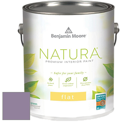 Benjamin Moore 512 Natura Interior Flat Finish матовая краска цвет 2072-40 Wild Orchid
