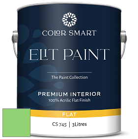 COLOR SMART CS 745 ELIT PAINT глубокоматовая моющаяся краска цвет NCS S 0560-G20Y 