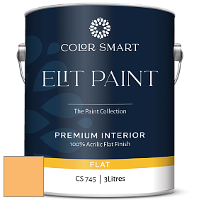 COLOR SMART CS 745 ELIT PAINT глубокоматовая моющаяся краска цвет 2017-40 Sweet Orange