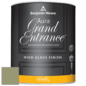 Benjamin Moore Aura 148 Grand Entrance High Gloss эмаль цвет AF-445 