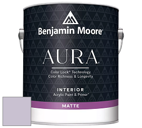 Benjamin Moore Aura 522 Interior Paint - Matte краска цвет 1382 Violet Petal