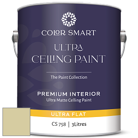 COLOR SMART CS 758 ULTRA CEILING PAINT ультраматовая краска цвет 528 Folk Art