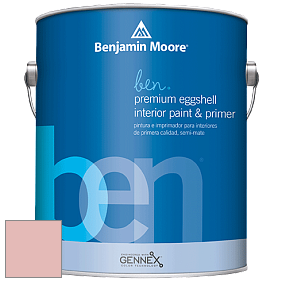 Benjamin Moore Ben W626 Premium Interior Latex Eggshell краска цвет 2089-50 Salmon Berry