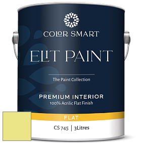 COLOR SMART CS 745 ELIT PAINT глубокоматовая моющаяся краска цвет NCS S 0540-G70Y 