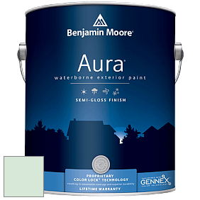 Benjamin Moore Aura 632 Waterborne Exterior Semi-Gloss Finish краска цвет 850 Reflection