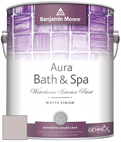 Benjamin Moore Aura 532 Bath & Spa Waterborne Interior Paint Matte Finish краска цвет NCS S 2005-Y90R 