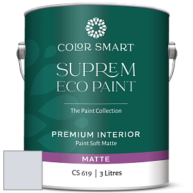 COLOR SMART CS 619 SUPREM ECO PAINT матовая краска цвет 1409 Violet Dusk