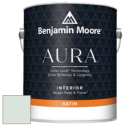 Benjamin Moore Aura 526 Waterborne Interior Satin Finish покрытие цвет 680 Opal Essence