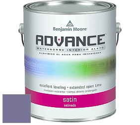 Benjamin Moore 792 Advance Interior Paint-Satin эмаль цвет NCS S 4030-R60B 