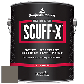 Benjamin Moore 486 Ultra Spec SCUFF-X Interior Satin Finish краска цвет 1477 Deep Creek