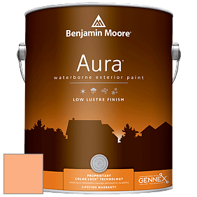 Benjamin Moore Aura 634 Waterborne Exterior Low Lustre Finish краска цвет 138 Vivid Beauty