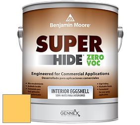 Benjamin Moore 357 Super Hide Zero Voc Interior Eggshell краска цвет 2019-40 American Cheese