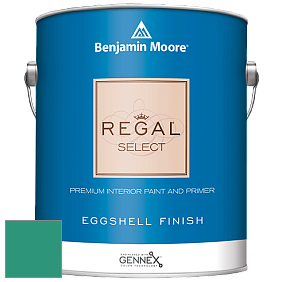Benjamin Moore 549 Regal Select Waterborne Interior Eggshell Finish краска цвет 608 Erin Green