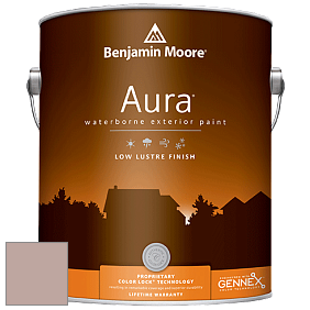 Benjamin Moore Aura 634 Waterborne Exterior Low Lustre Finish краска цвет 2097-50 Hint of Mauve