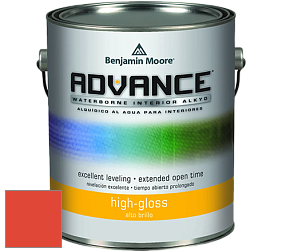 Benjamin Moore 794 Advance Interior Paint-High Gloss глянцевая алкидная эмаль цвет NCS S 0585-Y80R 