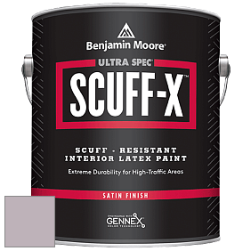 Benjamin Moore 486 Ultra Spec SCUFF-X Interior Satin Finish краска цвет AF-615 