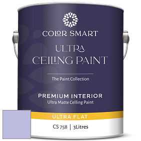 COLOR SMART CS 758 ULTRA CEILING PAINT ультраматовая краска цвет NCS S 1030-R60B 