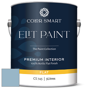 COLOR SMART CS 745 ELIT PAINT глубокоматовая моющаяся краска цвет 837 Sheer Romance