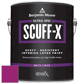 Benjamin Moore 484 Ultra Spec SCUFF-X Interior Matte Finish краска цвет RAL 4006 