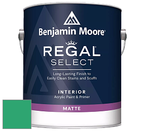 Benjamin Moore 548 IRegal Select Interior Paint - Matte краска цвет 2039-30 Cabana Green