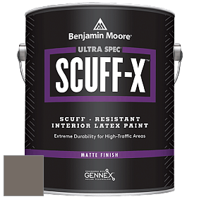 Benjamin Moore 484 Ultra Spec SCUFF-X Interior Matte Finish краска цвет 1470 Bear Creek