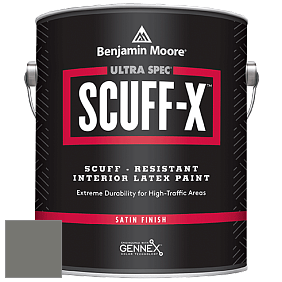 Benjamin Moore 486 Ultra Spec SCUFF-X Interior Satin Finish краска цвет HC-167 BM HC-167