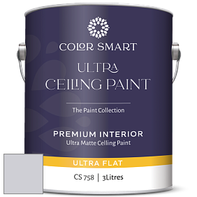 COLOR SMART CS 758 ULTRA CEILING PAINT ультраматовая краска цвет NCS S 1505-R60B 