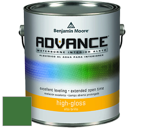 Benjamin Moore 794 Advance Interior Paint-High Gloss глянцевая алкидная эмаль цвет RAL 6010 