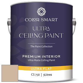 COLOR SMART CS 758 ULTRA CEILING PAINT ультраматовая краска цвет 1053 Sierra Hills